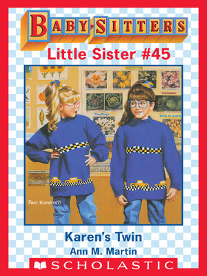 cover image of Karen's Twin